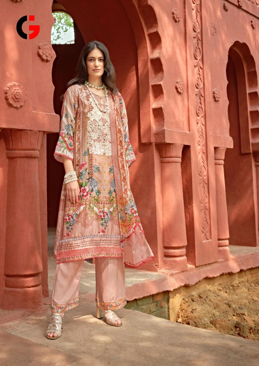 Gull Jee Mehreen Casual Wear Pashmina Wholesale Dress Material Collection